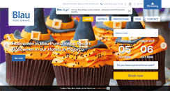 Desktop Screenshot of blauhotels.com
